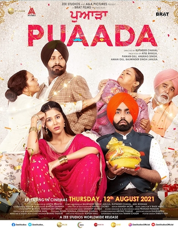 Puaada (2021) HDRip ZEE5 Punjabi Movie Subtitles Download - Mp4moviez