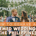 How to Behave at a Themed Wedding in the Philippines