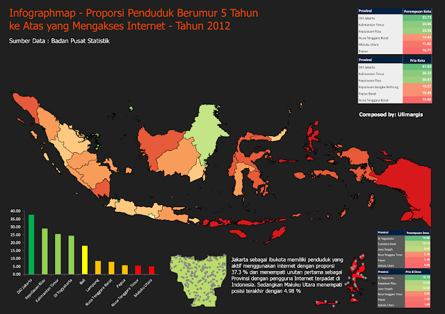 peta akses internet 2012 indonesia