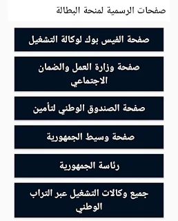 تطبيق الجديد "منحة البطالة " دليل شامل لمتابعة أخبار واستفادة من منحة البطالة للمستفدين