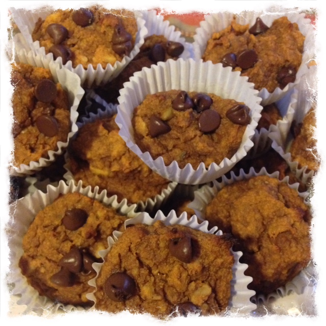 Beauty Begins with Biscotti: Paleo pumpkin walnut muffins