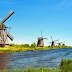 The Windmills of Kinderdijk-Van Gogh Museum, Amsterdam