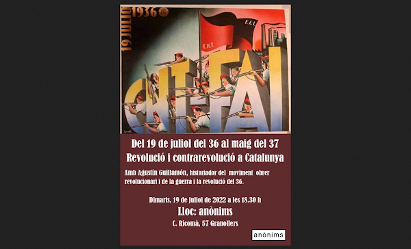 Diez tesis sobre la revolución y la contrarrevolución en Cataluña, de julio de 1936 a mayo de 1937 