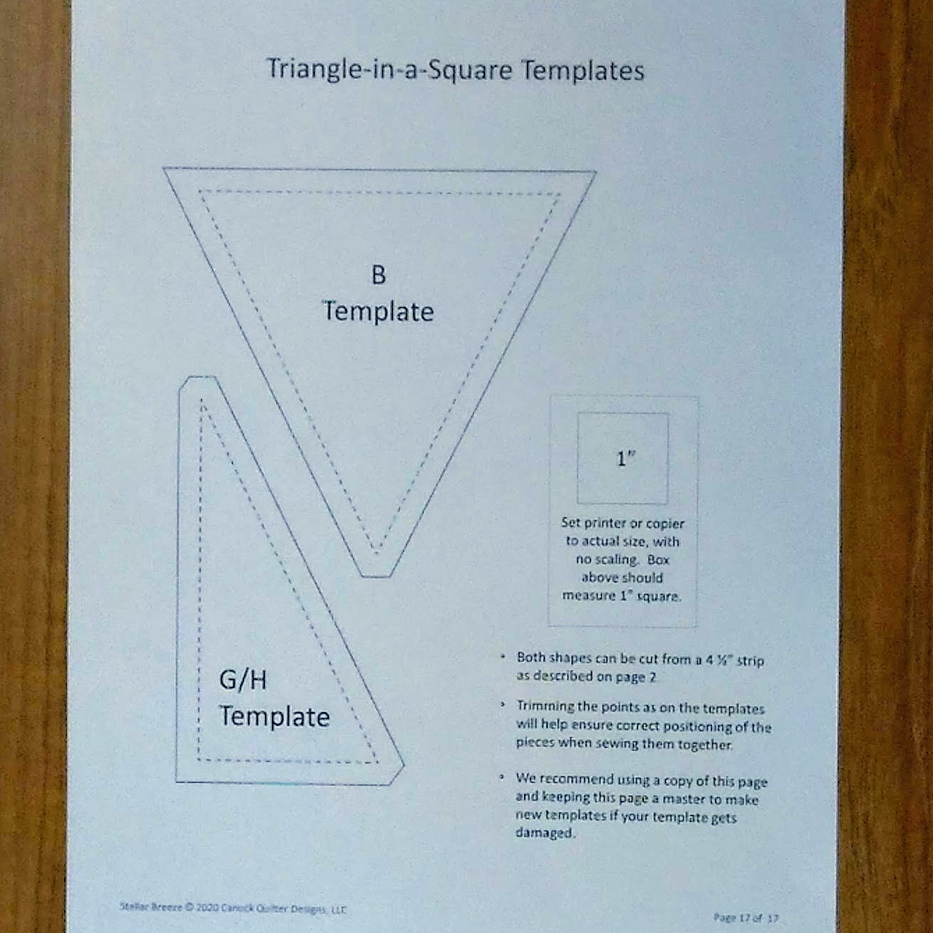 Download Canuck Quilter A Better Way To Use Paper Templates