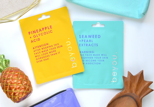 BeYou Pineapple and Seaweed Sheet Mask