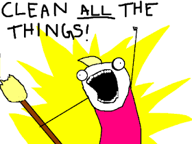 Clean ALL the Things by Allie Brosh