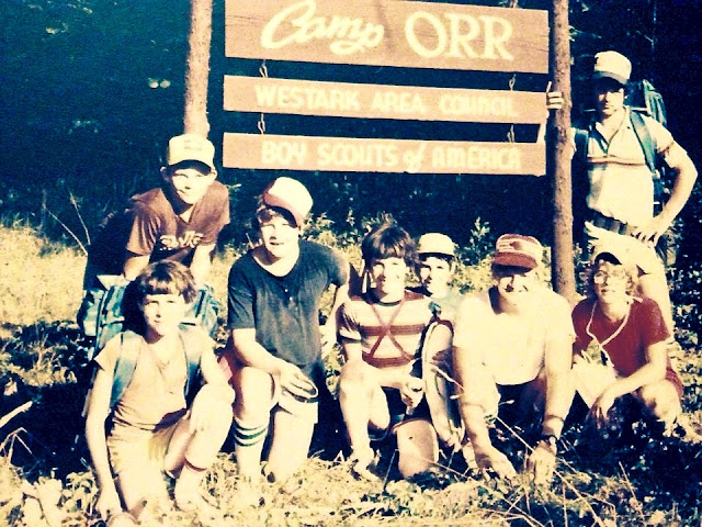 Boy Scout Camp Orr circa 1977