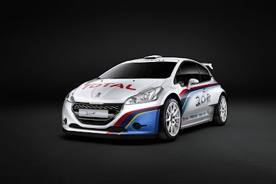 2013 Peugeot 208 R5 Rally car