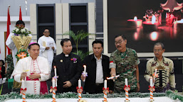 Pangdam XII/Tpr Hadiri Natal Oikumene Provinsi Kalimantan Barat Tahun 2022