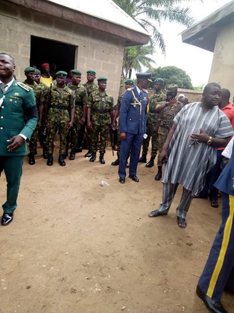 Photos: Army Captain killed by armed robbers two months to his wedding laid to rest in Taraba State