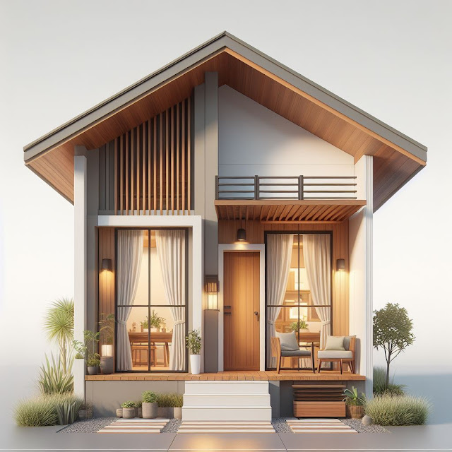 desain rumah 1 lantai