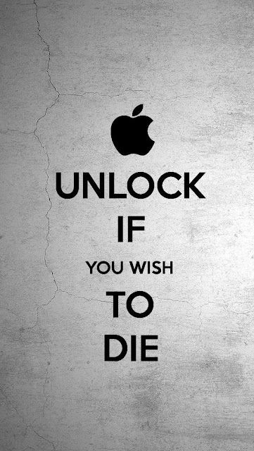 UNLOCK IF YOU WISH TO DIE the iPhone 5 KEEP CALM Wallpapers funny  5s 5c 6