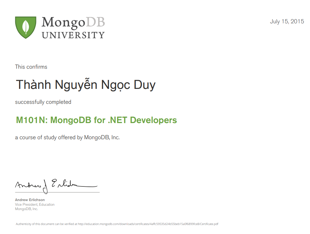 MongoDB