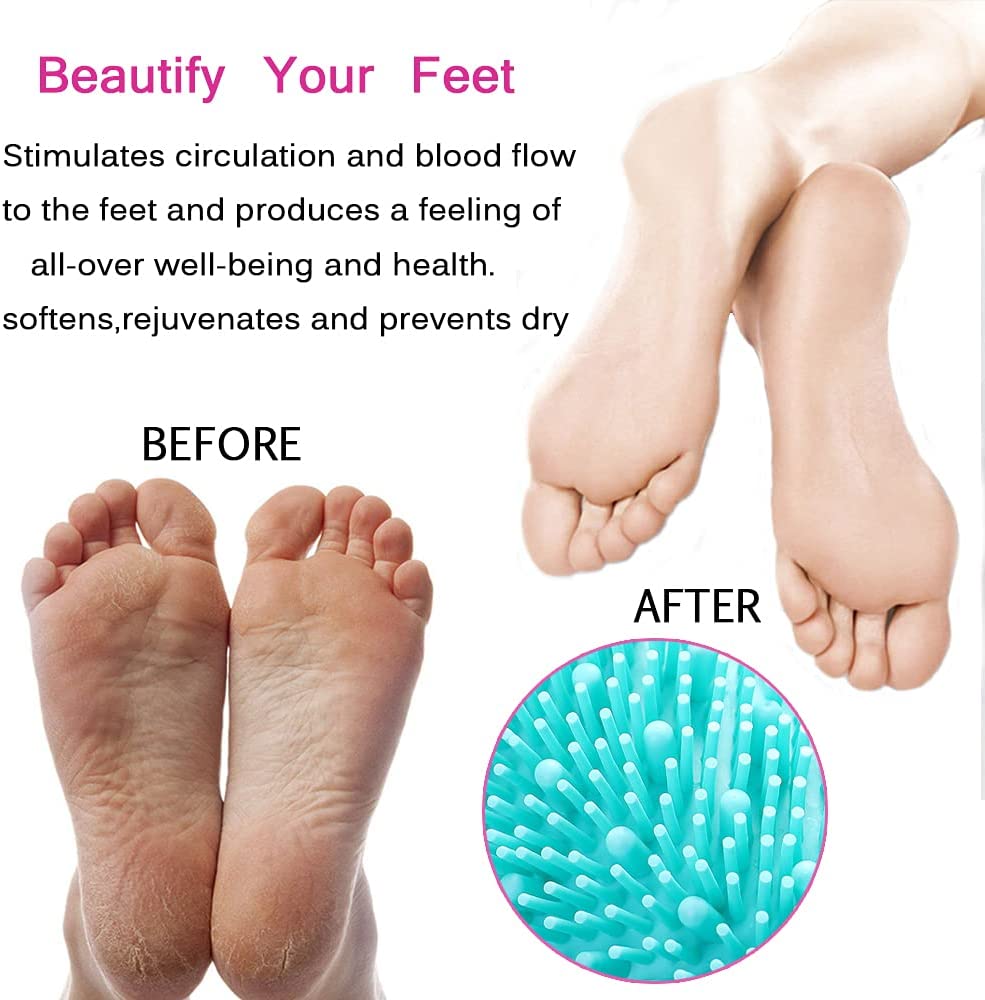 shower foot scrubber mat