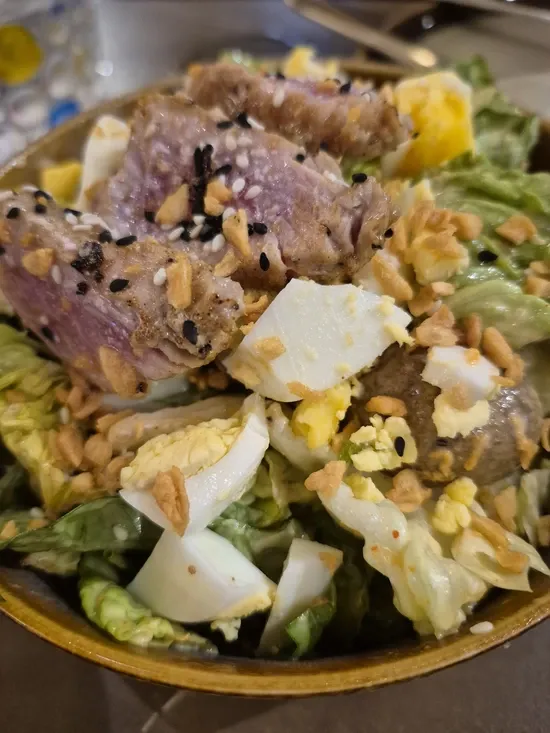 Ahi Tuna Potato Salad at Krazy Garlik