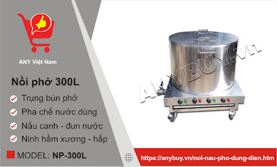 Nồi hầm xương nấu phở 300 lít NP-300L