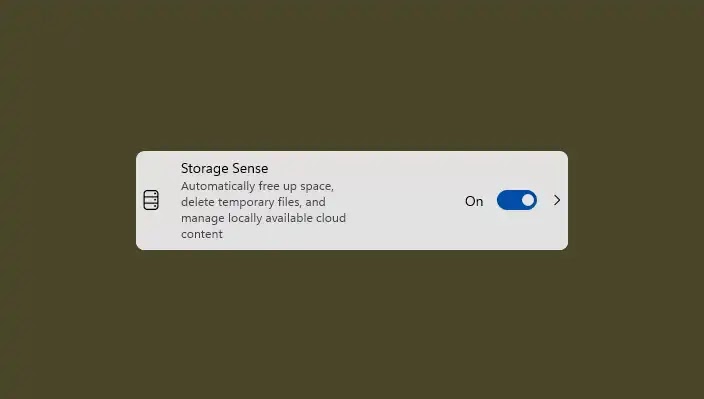 Cara Mengaktifkan Storage Sense di Windows 11