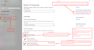 Cara Mengatasi Tombol Keyboard windows yang tertukar dari @ menjadi "