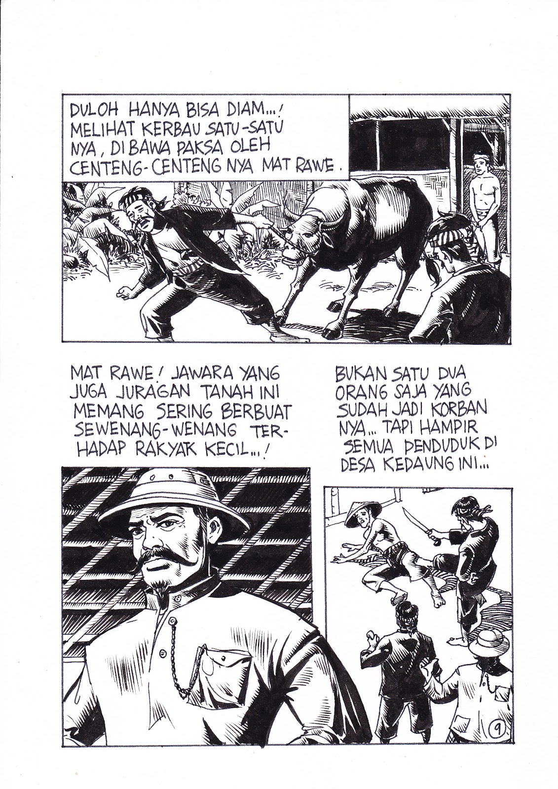 JAWARA DARI KULON - Komik Sejarah Betawi - Permainan Bocah