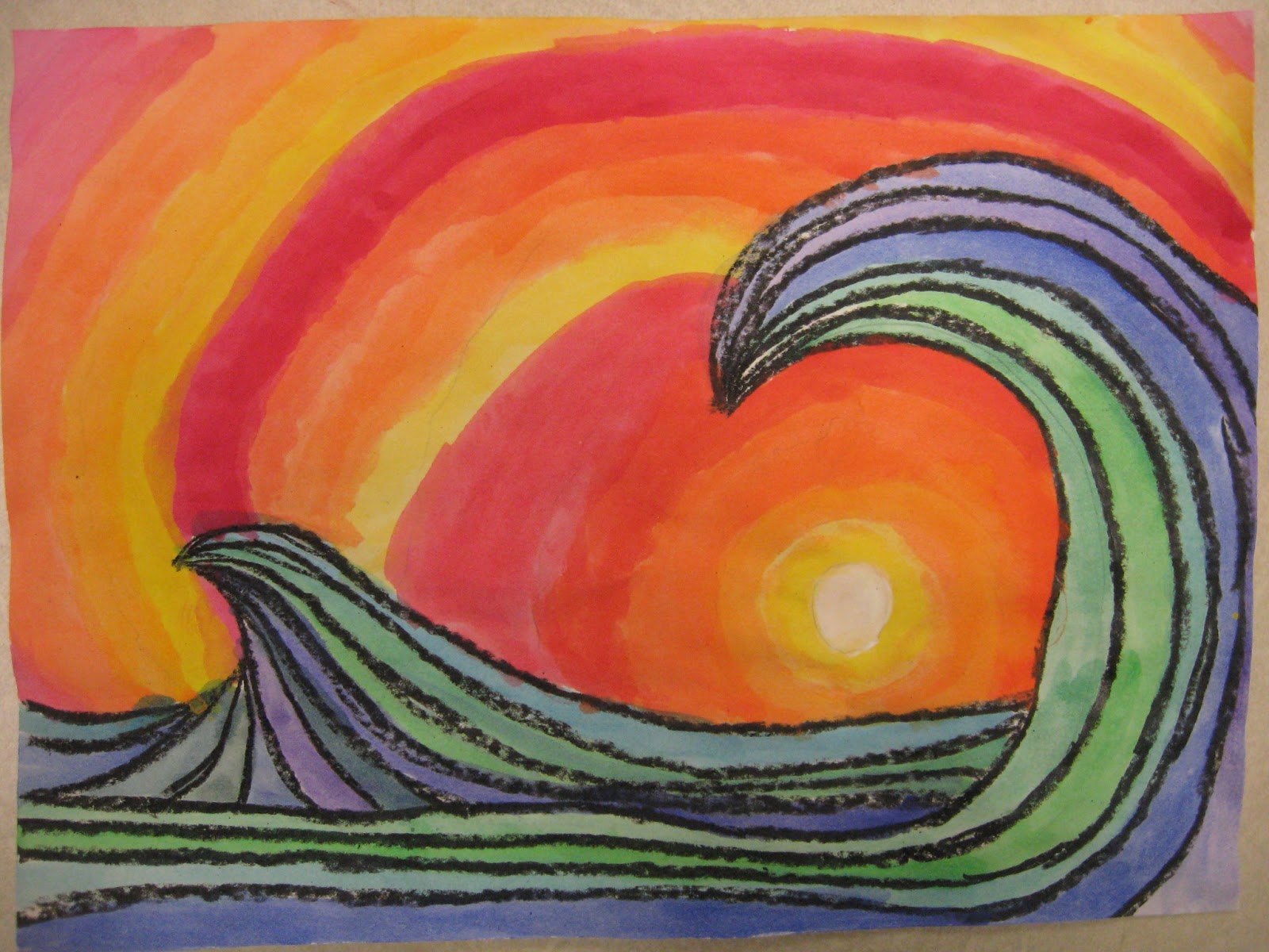 Miss Young's Art Room: Warm and Cool Colors with 6th Grade