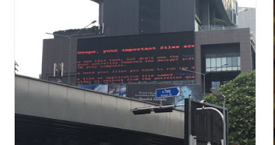 Bangkok  impacted by #WannaCry