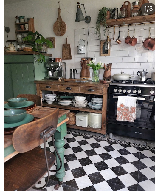 Irish cottage kitchen