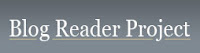 Blog Reader Project logo. 