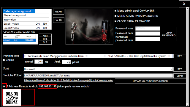 remote kra karaoke
