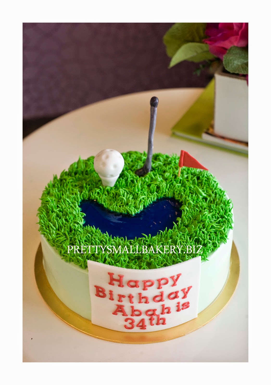 KEK BIRTHDAY GOLF - Prettysmallbakery