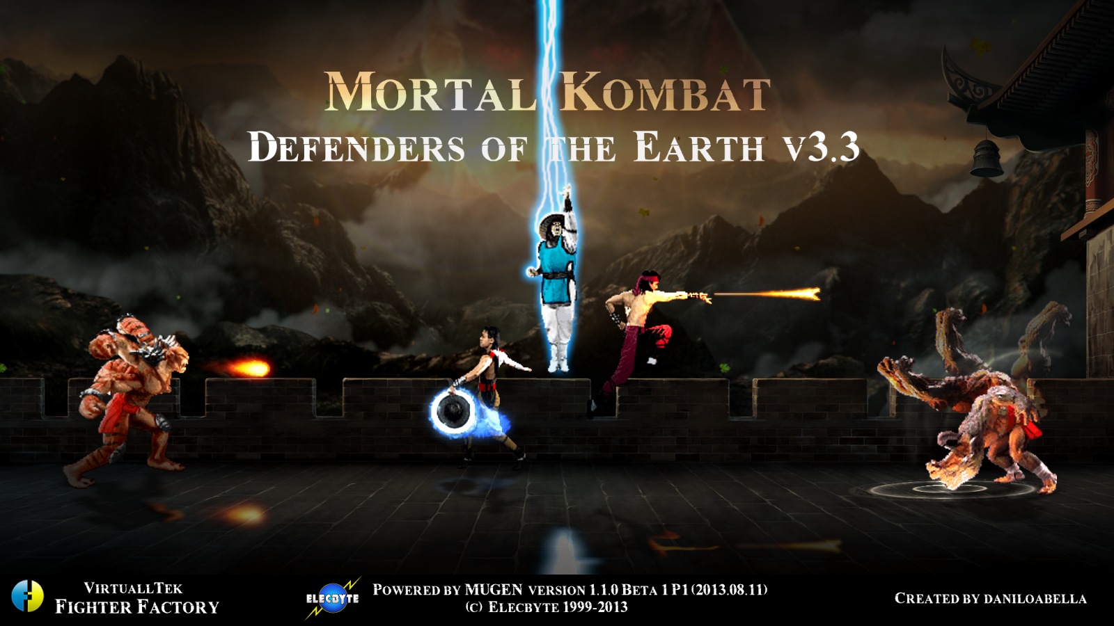 Mortal Kombat Defenders Of The Earth Mugen Games
