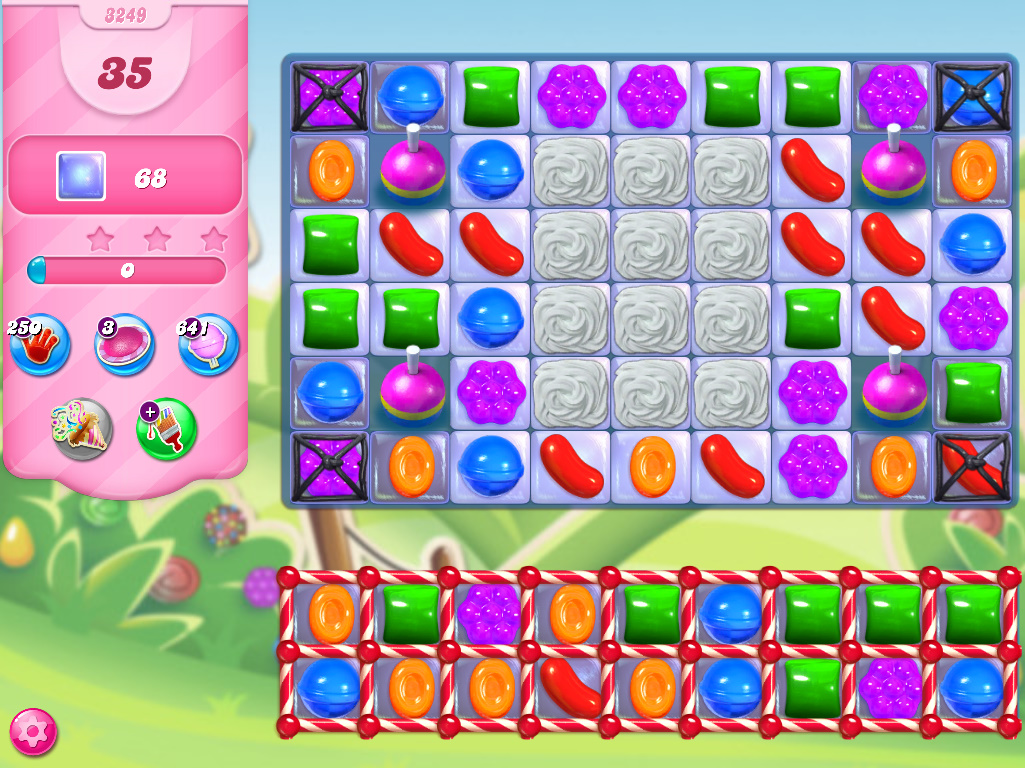 Candy Crush Saga level 3249