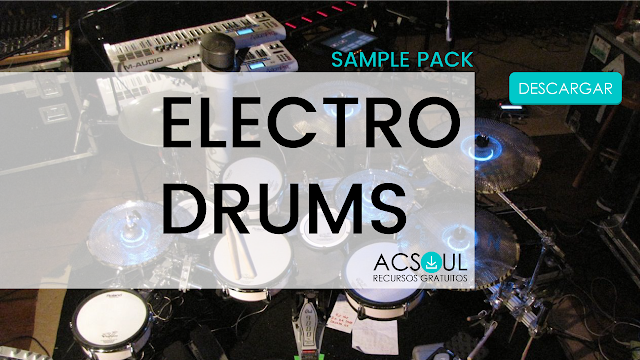 Electro Drums Sample Pack Gratis para FL Studio, Ableton, Cubase 2016