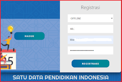 Mulai Registrasi Offline Aplikasi Dapodik PAUD versi 2022