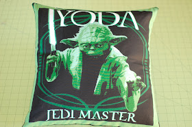 Yoda Jedi Master pillow cover