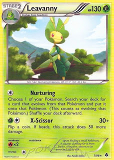 Leavanny Pokemon Card Emerging Powers set