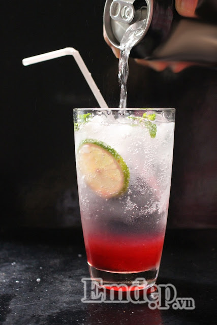 Mojito phúc bồn tử (Raspberry)