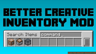 Better Creative Inventory Mod para Minecraft 1.8