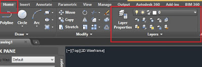 pengaturan layer autocad, edit layer autocad, membuat layer baru di autocad, menu layer autocad