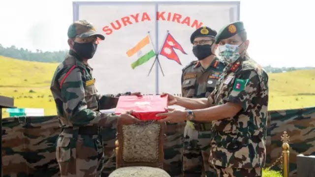 CLOSING CEREMONY: 15th edition of Indo - Nepal Exercise SURYA KIRAN 2021 held in Pithoragarh