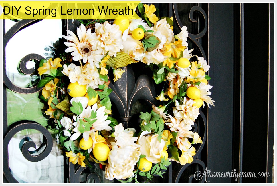 wreath-craft-lemon-spring-handmade-athomewithjemma