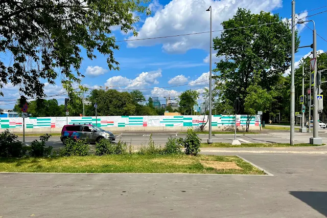 улица Пивченкова, Кастанаевская улица, строительная площадка жилых домов по программе реновации
