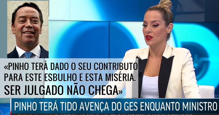 Joana Amaral Dias sobre Manuel Pinho: «Ser julgado não chega»