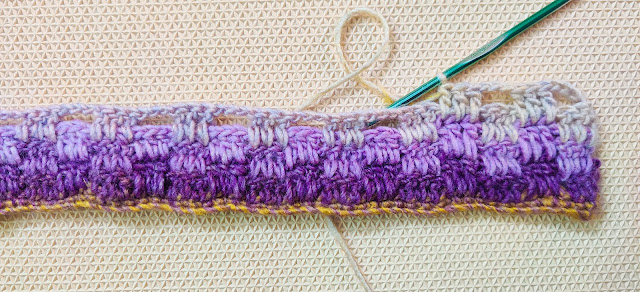 Raji's Craft Hobby: How Do You Make a Easy Crochet Plaid Blanket