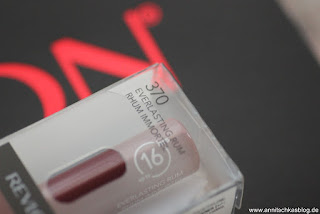 Review: REVLON ColorStay Overtime Lipcolor 370 - www.annitschksablog.de