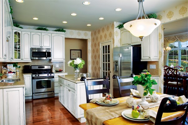 interior design luxury kitchen space
