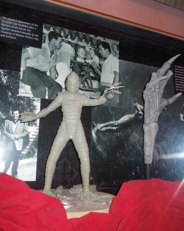 Creature from the Black Lagoon make-up display