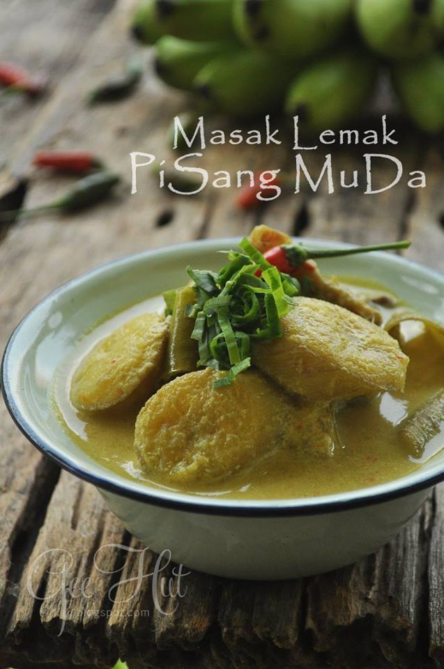 GeeHut: Masak lemak pisang muda