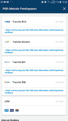 cara bayar tiket pesawat via atm mandiri