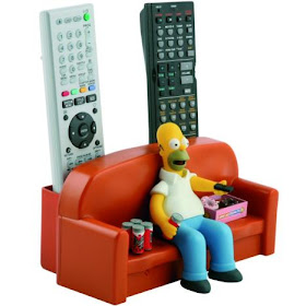 Simpsons remote control holder