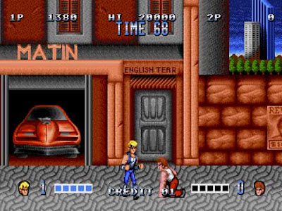 Primo livello di Double Dragon in sala giochi